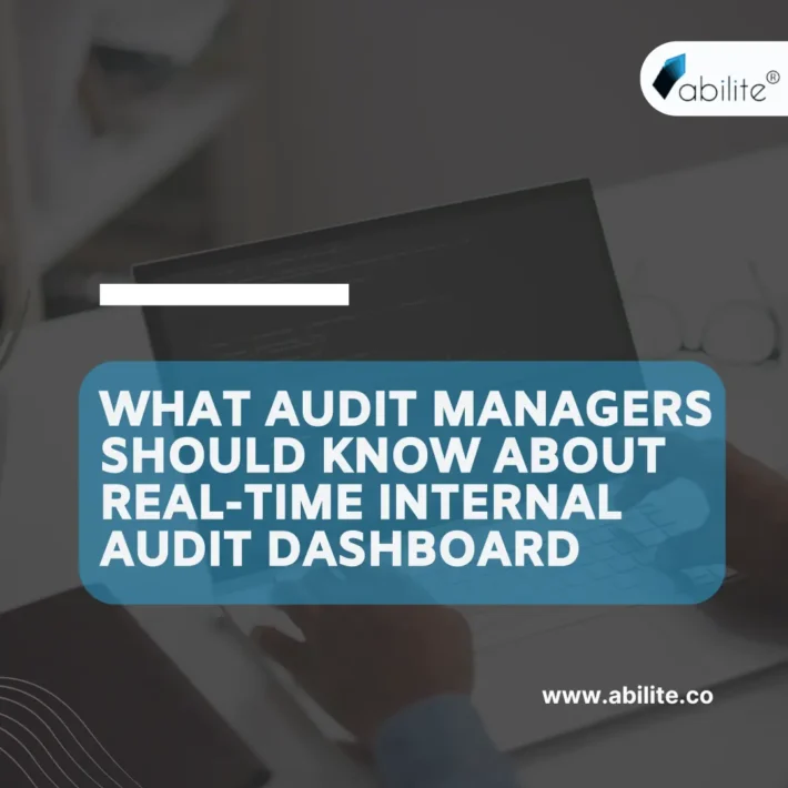 What audit managers should know about real time internal audit dashboard