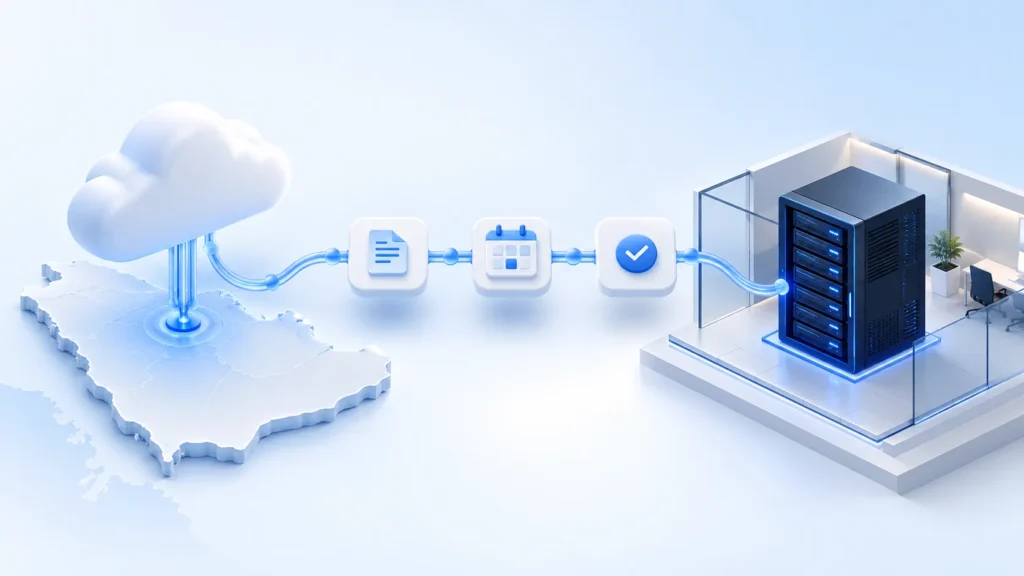On premise internal audit software deployment compared with Saudi hosted cloud